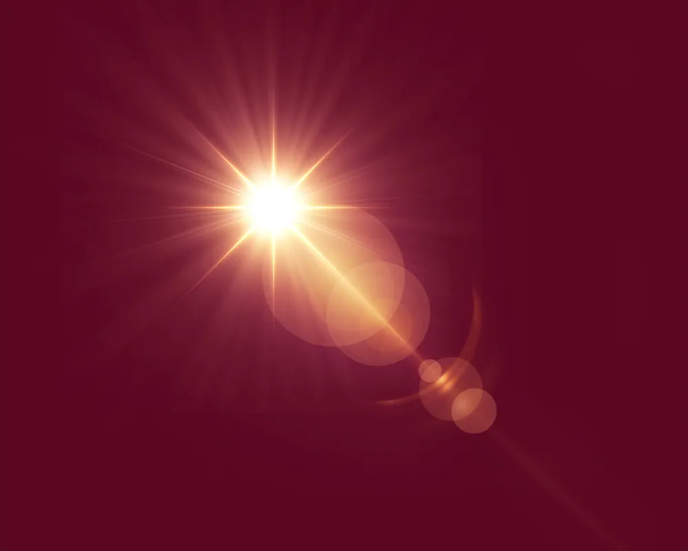flare sunburst