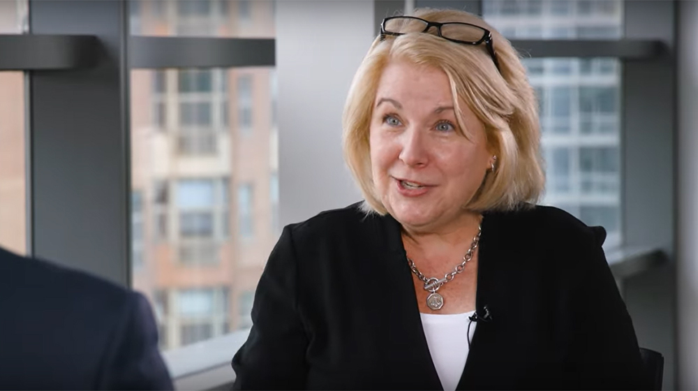 photo of Virginia McDermott, Dean of the School of Communication