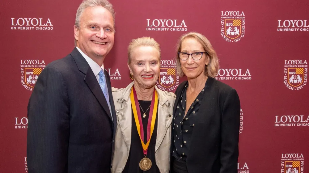 2026 Spirit of Felice Award Winner Lauri Krakora (Loyola Rome ‘77-'78)
