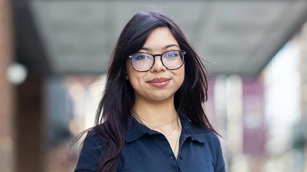 Arrupe College student admission ambassador Alondra Villanueva G. Arrupe College student admission ambassador Alondra Villanueva G.