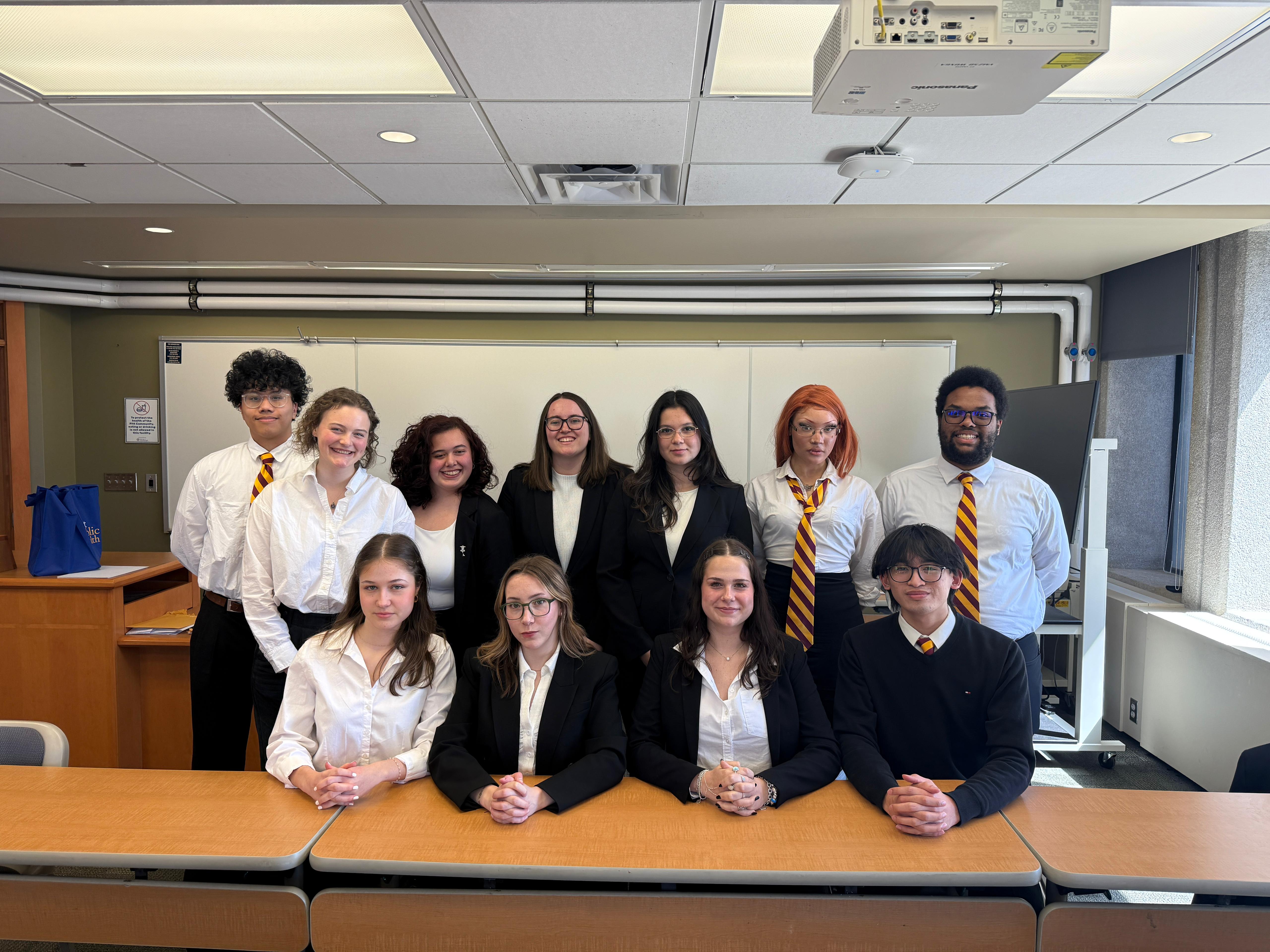 Image of 2026 Bioethics Bowl Team members