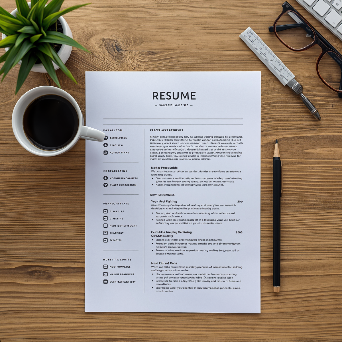 photo of Resume AI resource website 