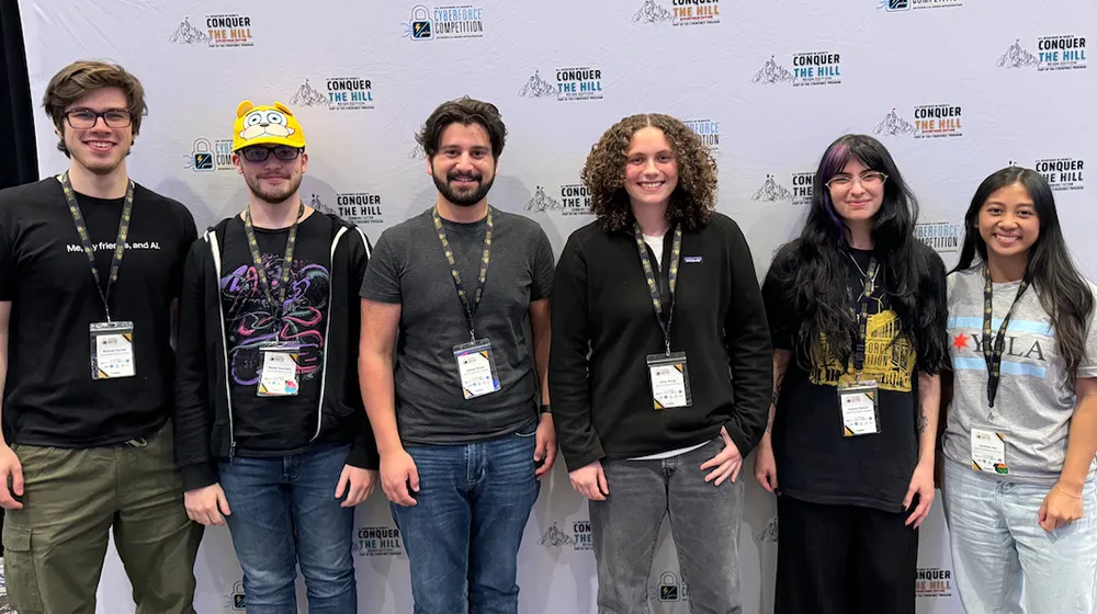 Cybersecurity students compete at CyberForce 2024