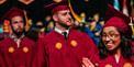 Students in graduation ceremony