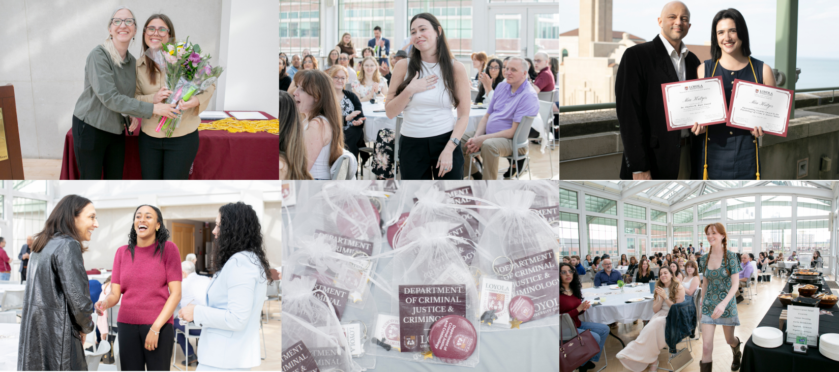 Collage of photos from the 2026 CJC Annual Honors Event in Palm Court.