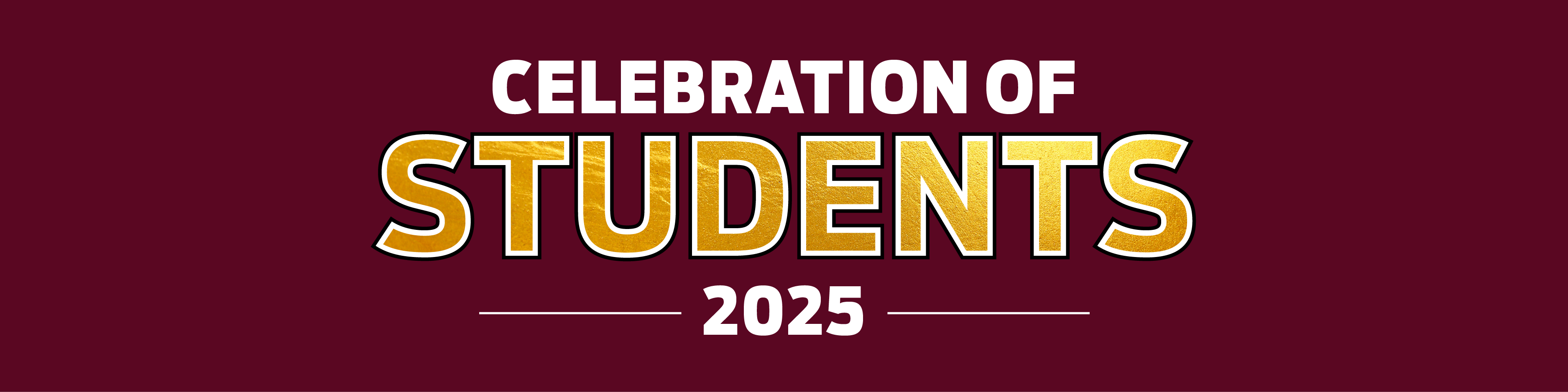 Celebration of Students Hero Image
