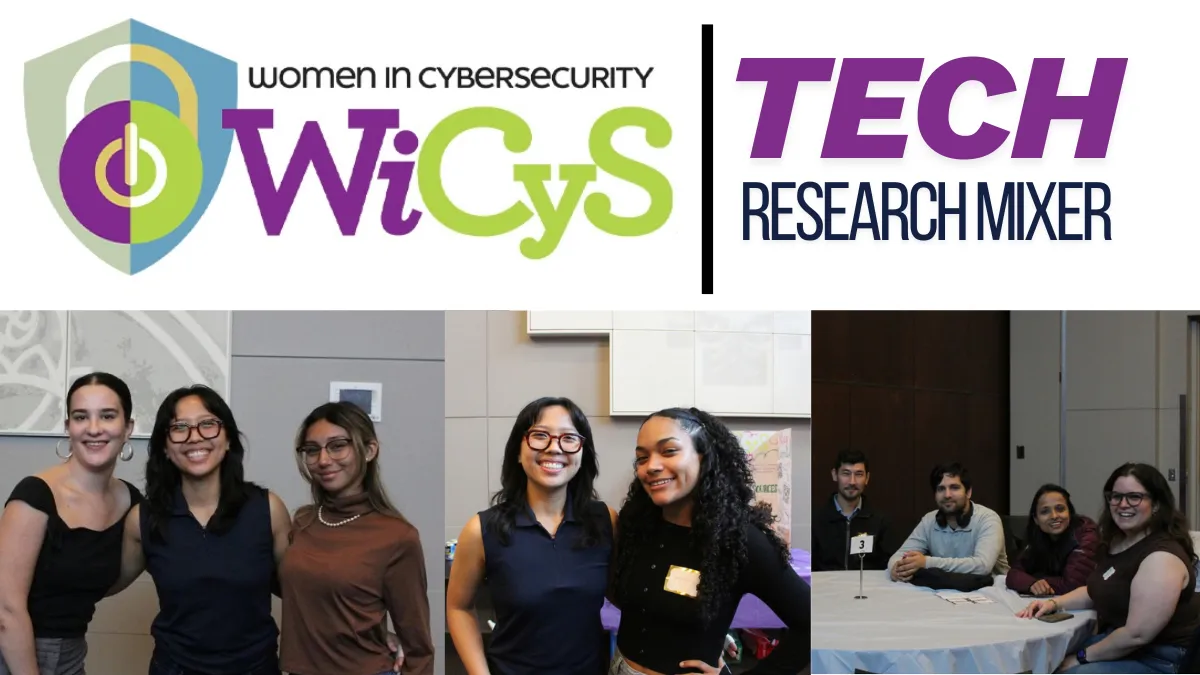 WiCyS Visit Tech Research Mixer