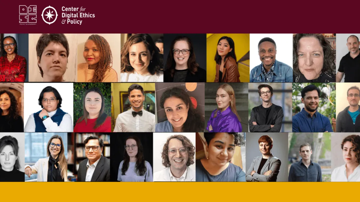 The first class of Virtual Fellows in Critical AI Policy at ��������Chicago