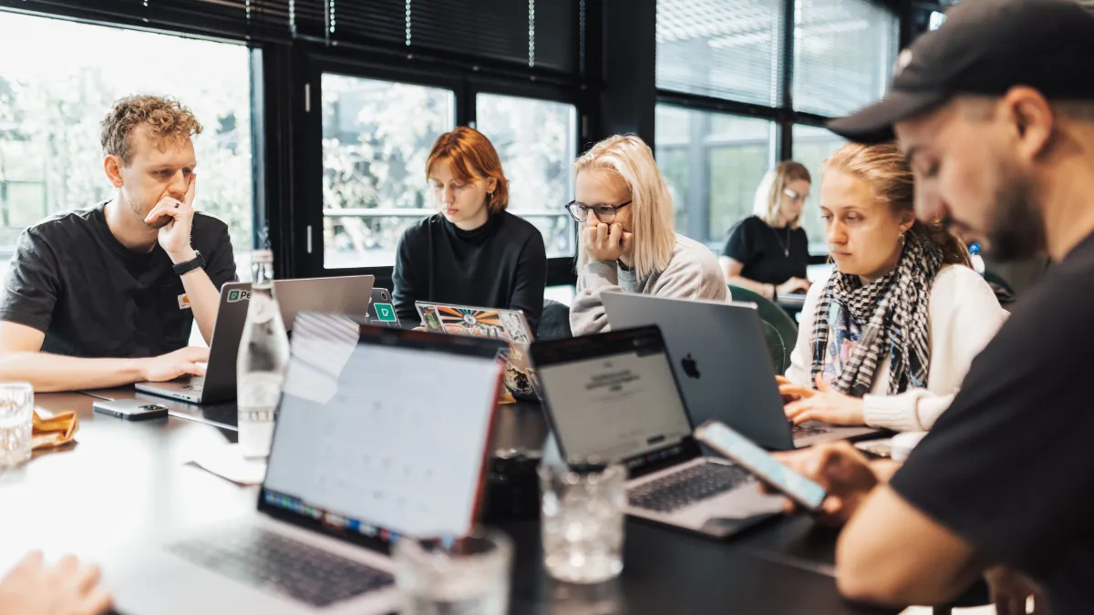 Students and scholars gather to research and discuss AI policies