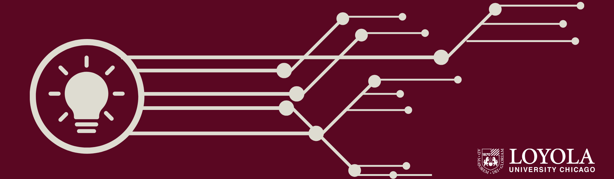 lightbulb with circle and computer circuitry flowing out lightbulb with circle and computer circuitry flowing out