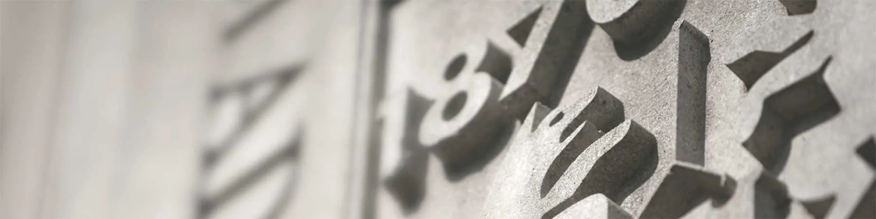 A blurred image of the Loyola University Chicago shield