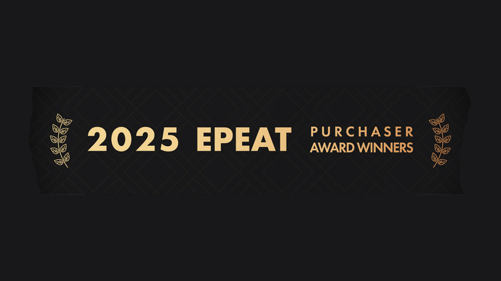 EPEAT Winner banner for 2025