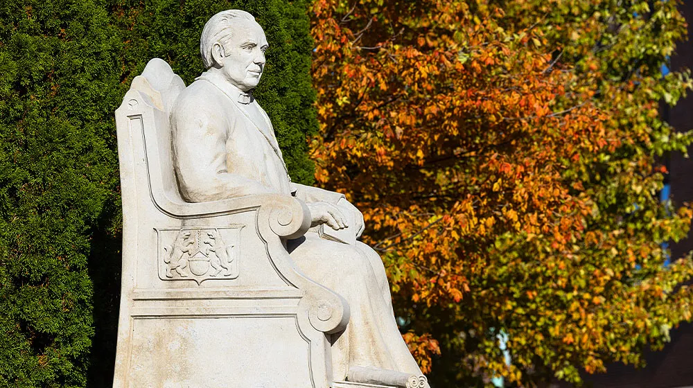 Statue of Fr. Arnold Damen Statue of Fr. Arnold Damen