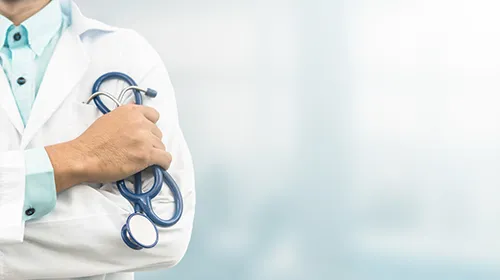 Doctor with a stethoscope