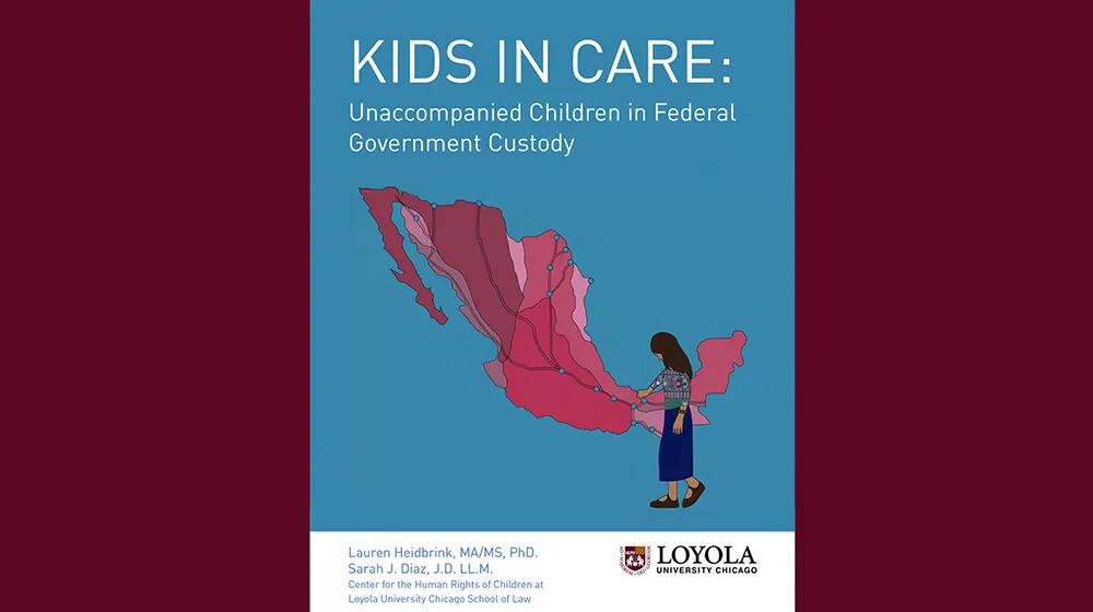 Cover of CHRC's Kids in Cages report