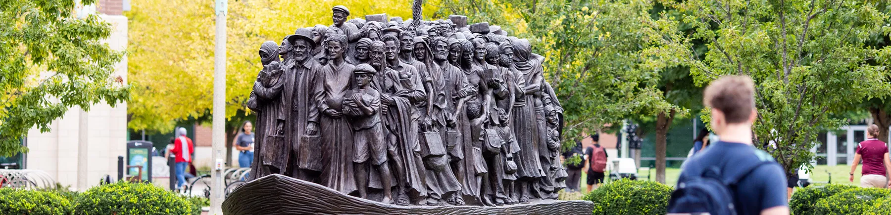 Angels Unawares statue