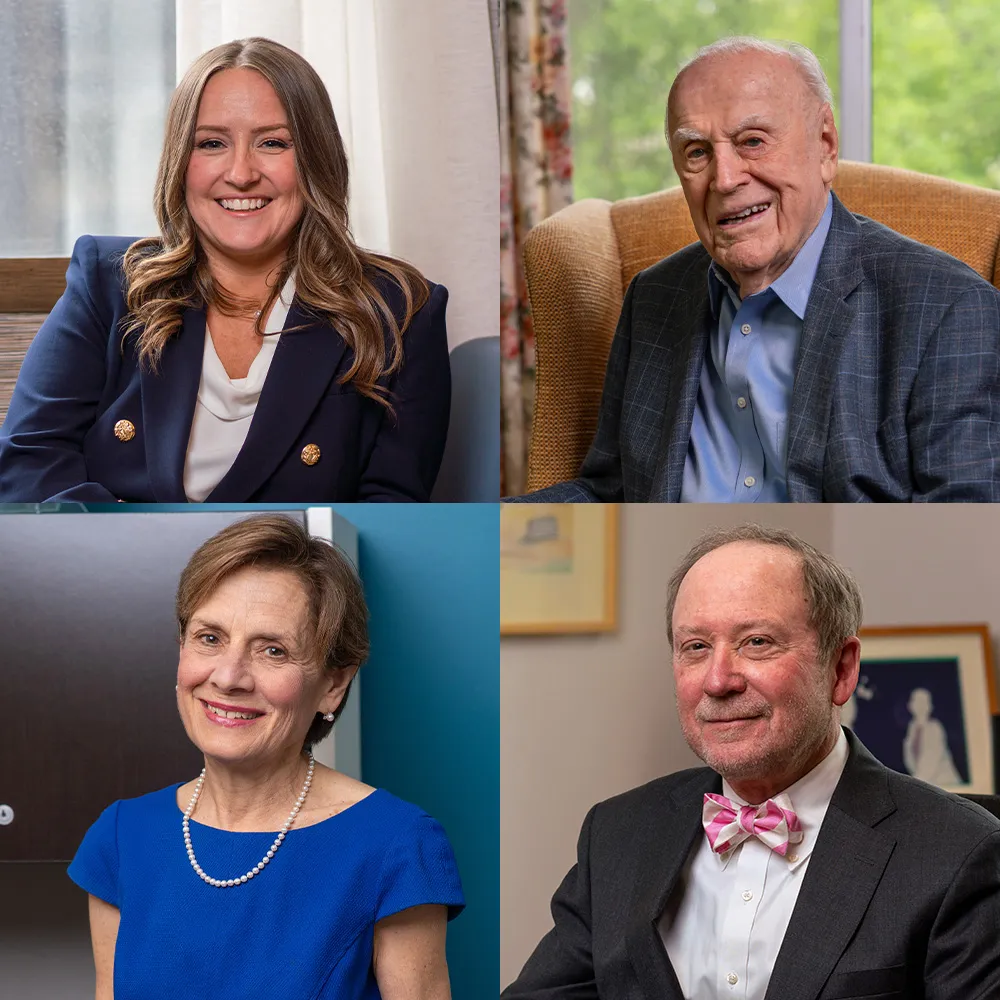 Megan Fahey Monty, Fred Lane, Mary Meg McCarthy, and Paul Vickrey