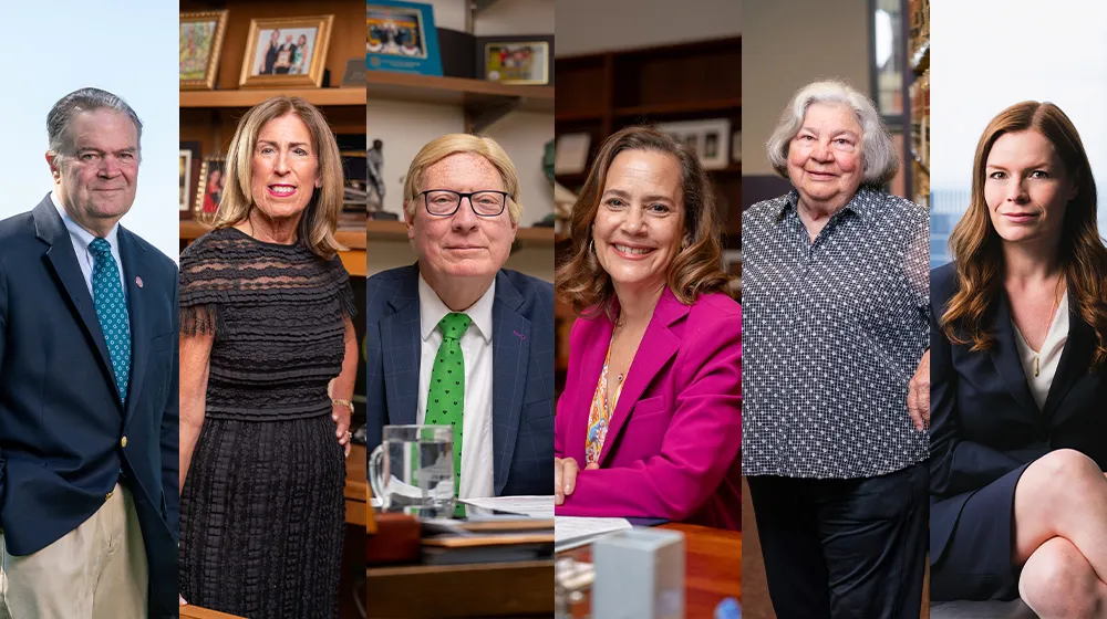 Collage of James J. Faught, Jeanne M. Reynolds, Thomas V. Lyons II, Sara Ellis, Jean Gaspardo, and Kathryn L. Conway Collage of James J. Faught, Jeanne M. Reynolds, Thomas V. Lyons II, Sara Ellis, Jean Gaspardo, and Kathryn L. Conway