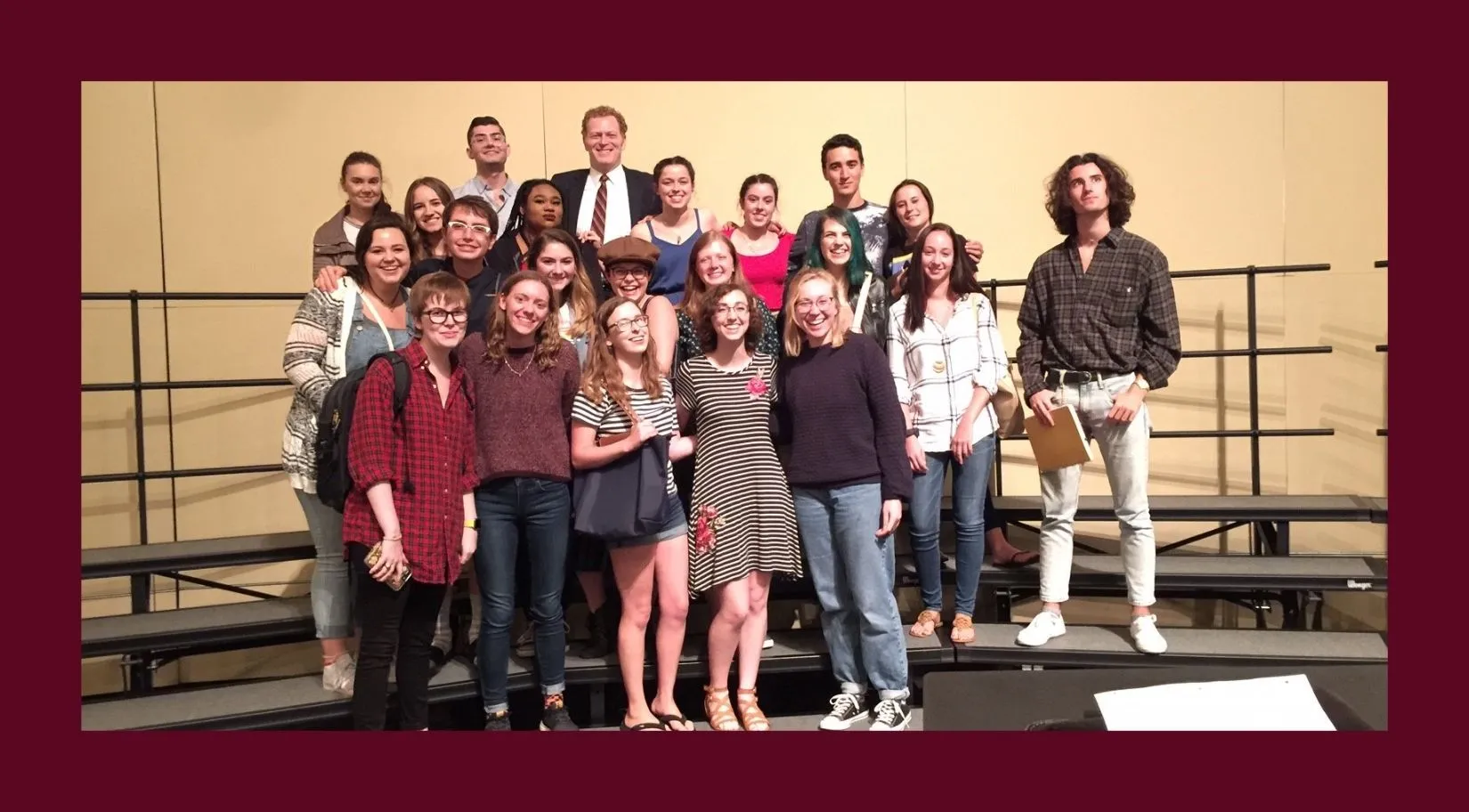 A group photo of the Arts in Society LLC. 