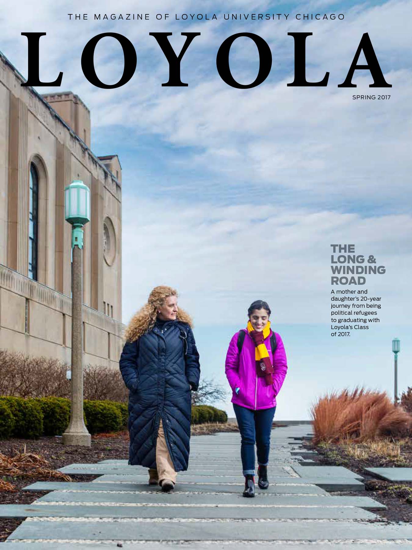Loyola Magazine Spring 2017 Cover