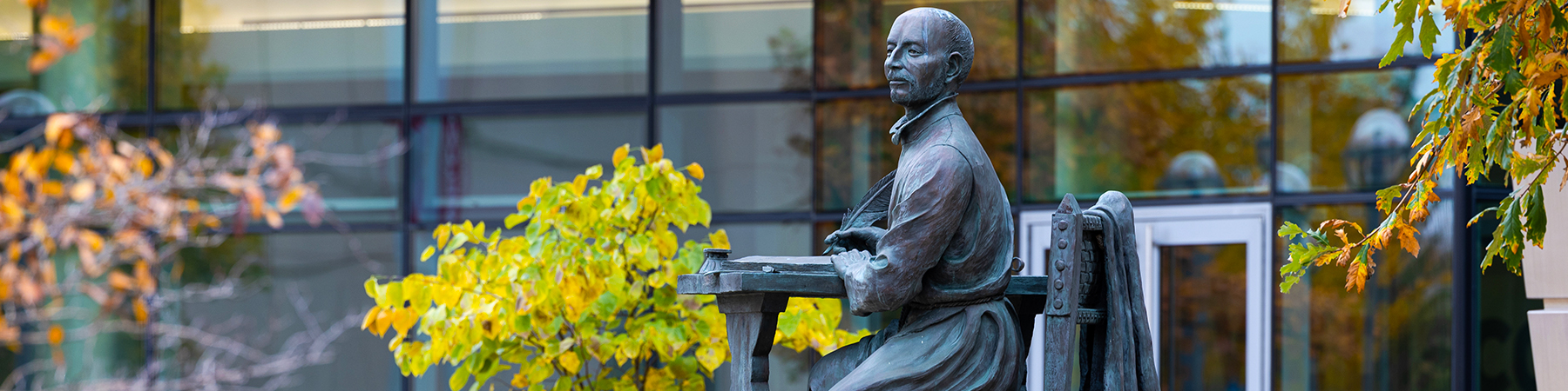 St. Ignatius Statue