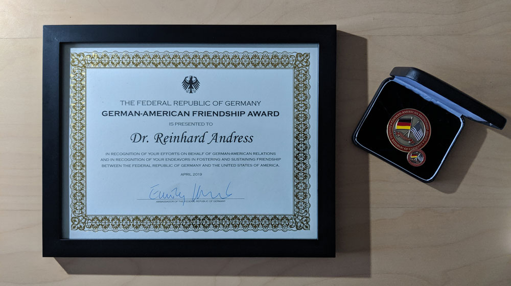 German American Friendship Award