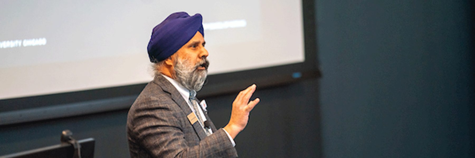 The Palmer Research Symposium “speaks to the caliber of the (Marcella Niehoff School of Nursing's) program. This is really a celebration of all of you, of all that you do.”