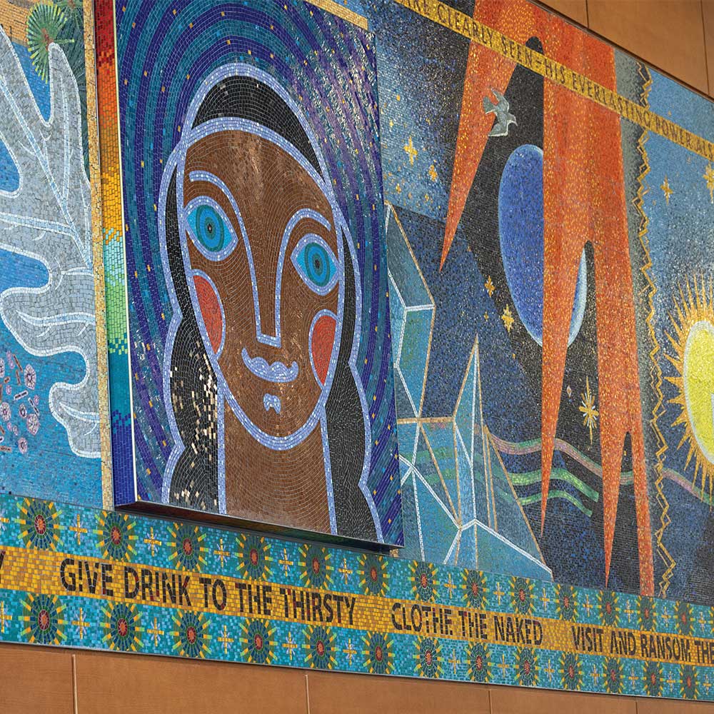 Marcella Niehoff Reading Room on Loyola’s Health Sciences Campus.