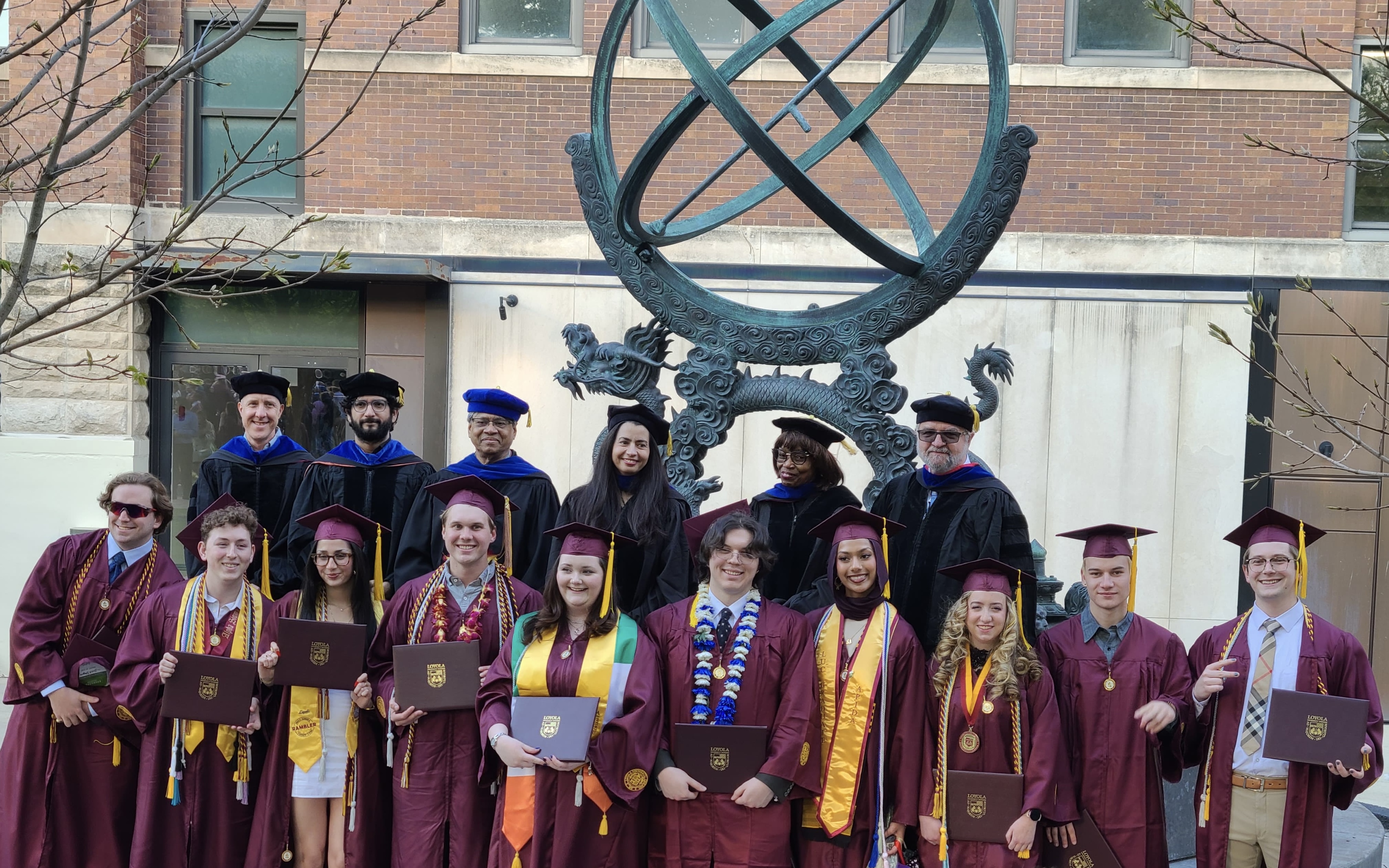 Group Graduation Photo. 