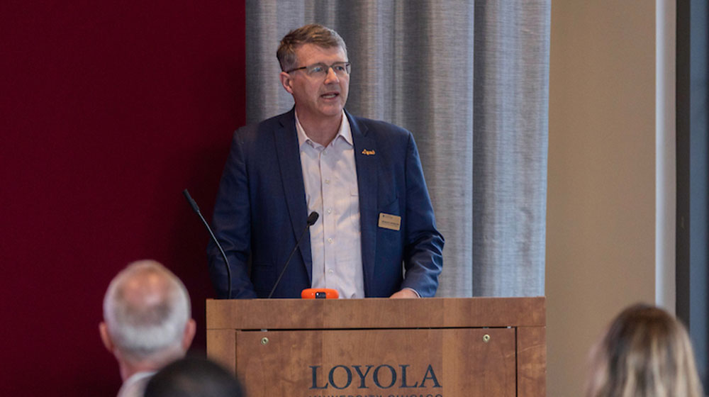Provost Douglas Woods at Leading for Good 2026