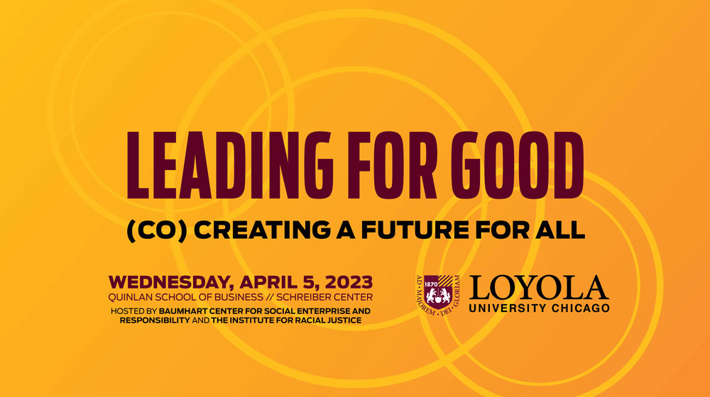 Leading for good logo image