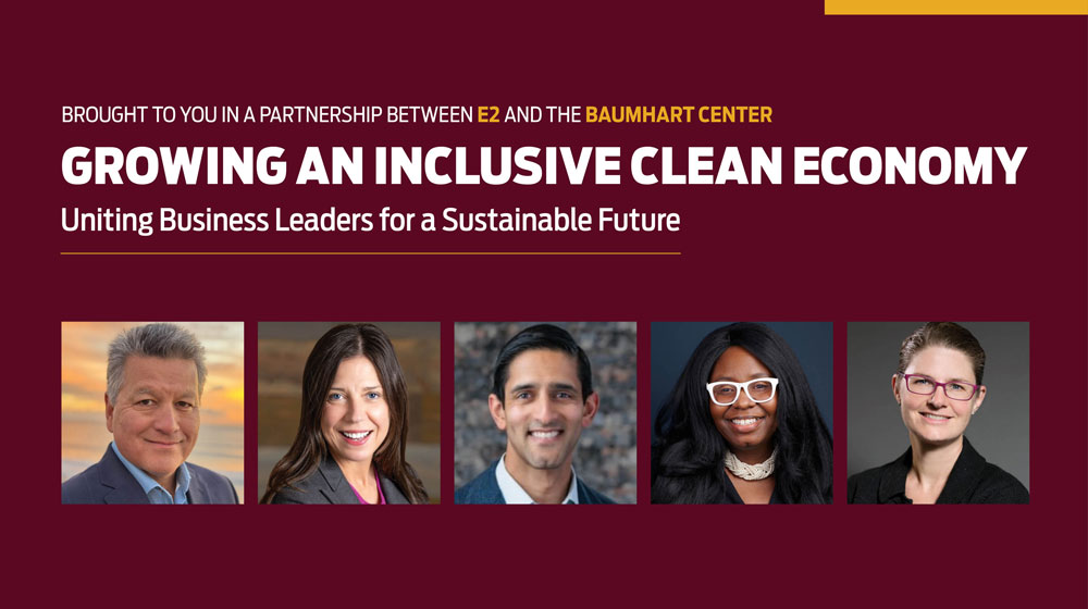 Growing an Inclusive Clean Economy
