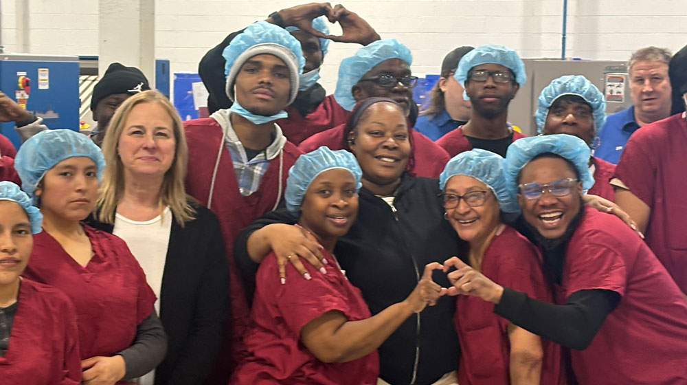 Fillmore workers smiling