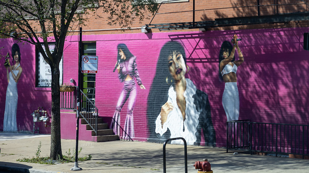 Selina Mural in Little Village