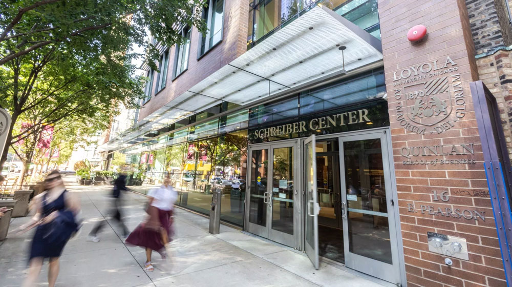 Schreiber Center exterior Schreiber Center exterior