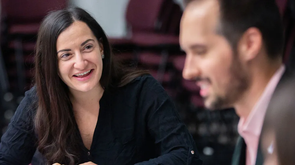 학생들이 상호작용하는 모습