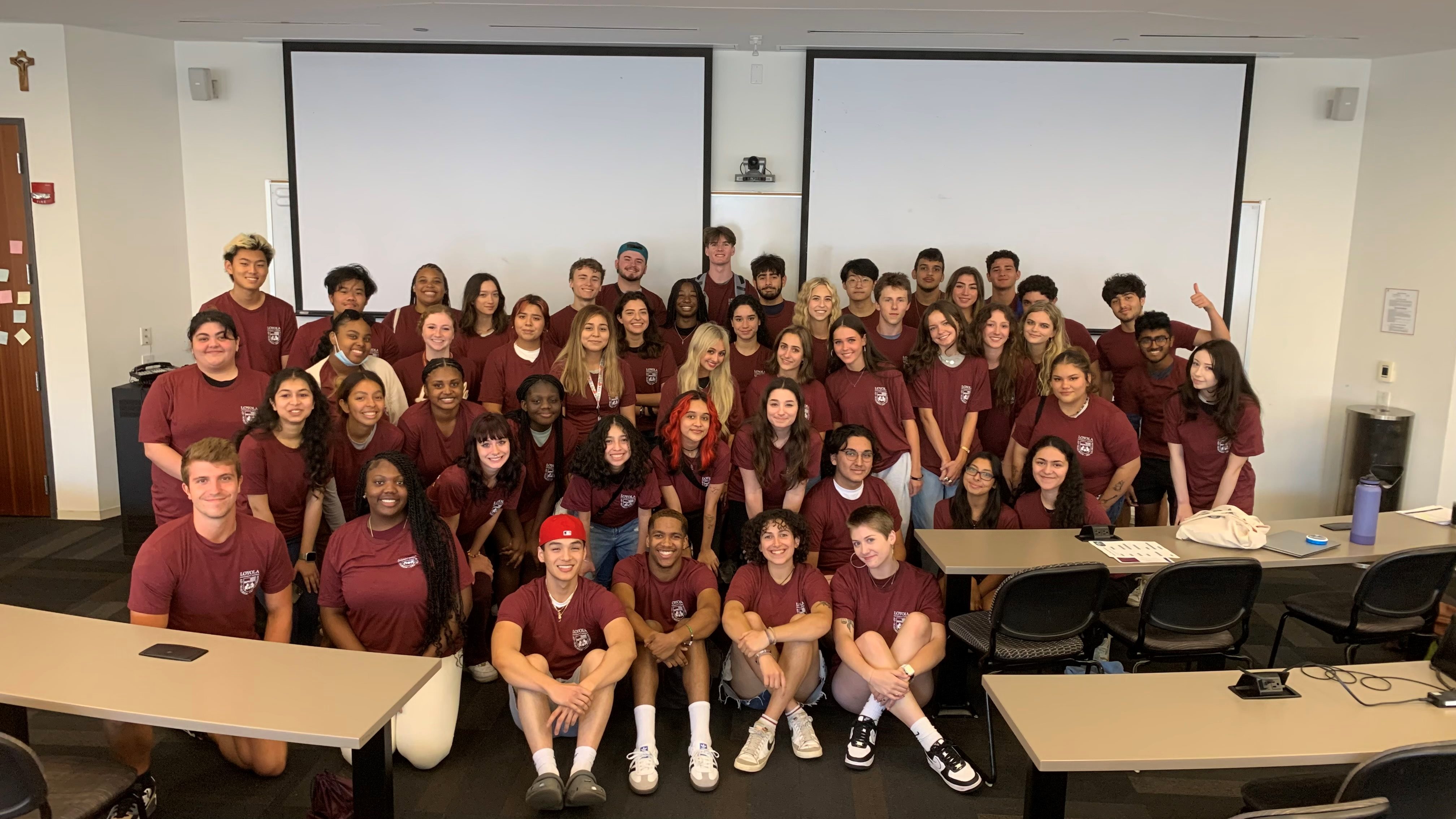 Our annual SPARK! retreat is the best way to start your first year at Loyola!