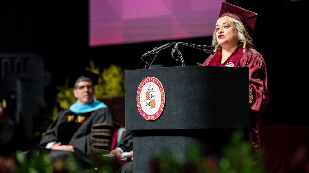 Yvette Garcia, Student Speaker Commencement 2025 Yvette Garcia, Student Speaker Commencement 2025