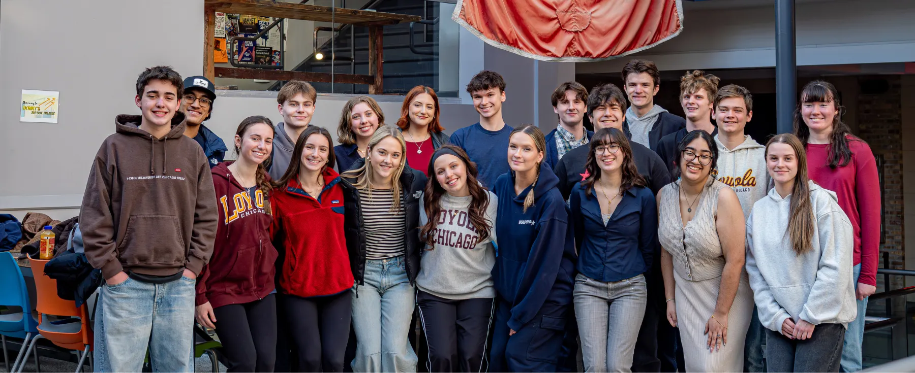 Loyola SoC Media Fellows at The Second City