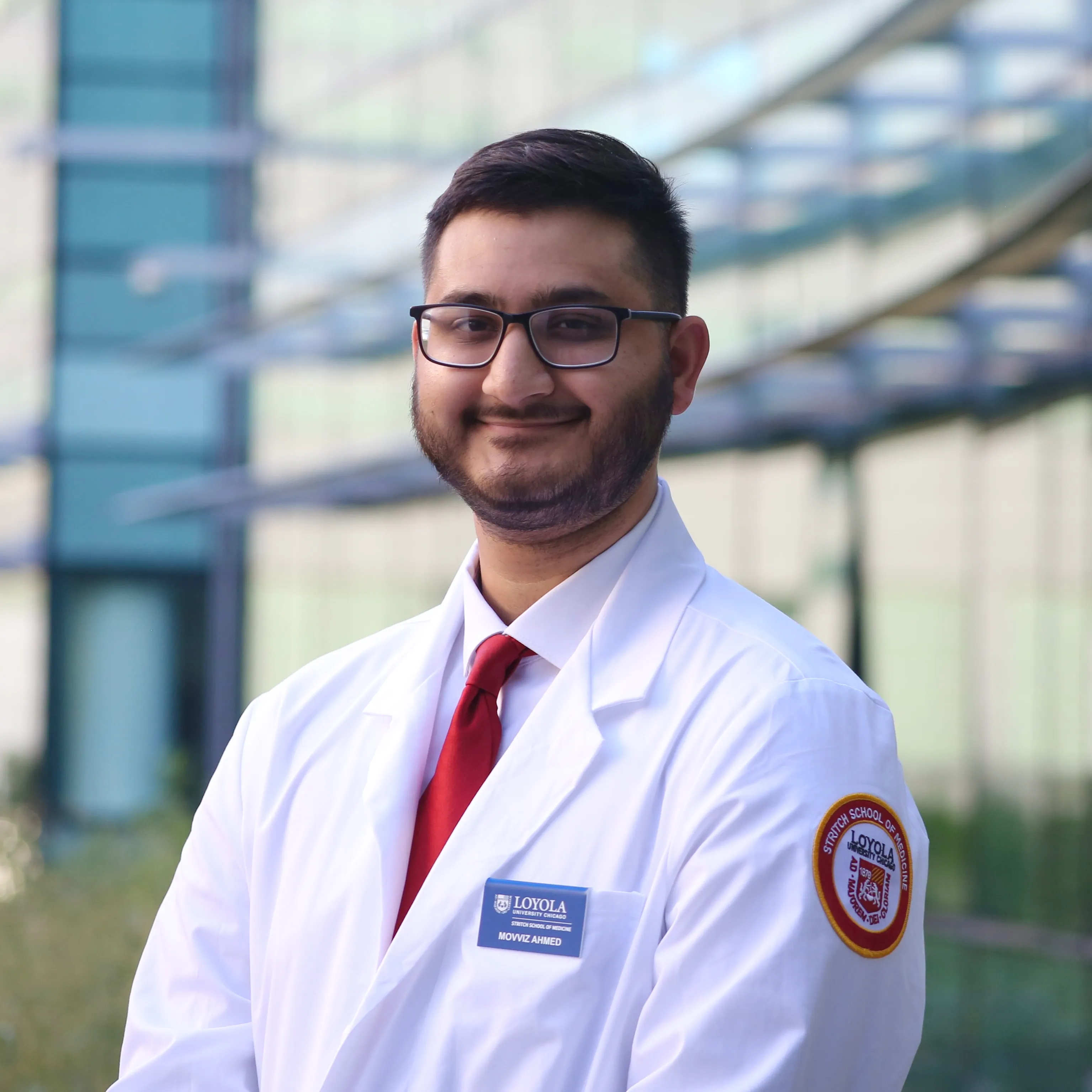 Stritch School of Medicine student, Movviz Ahmed