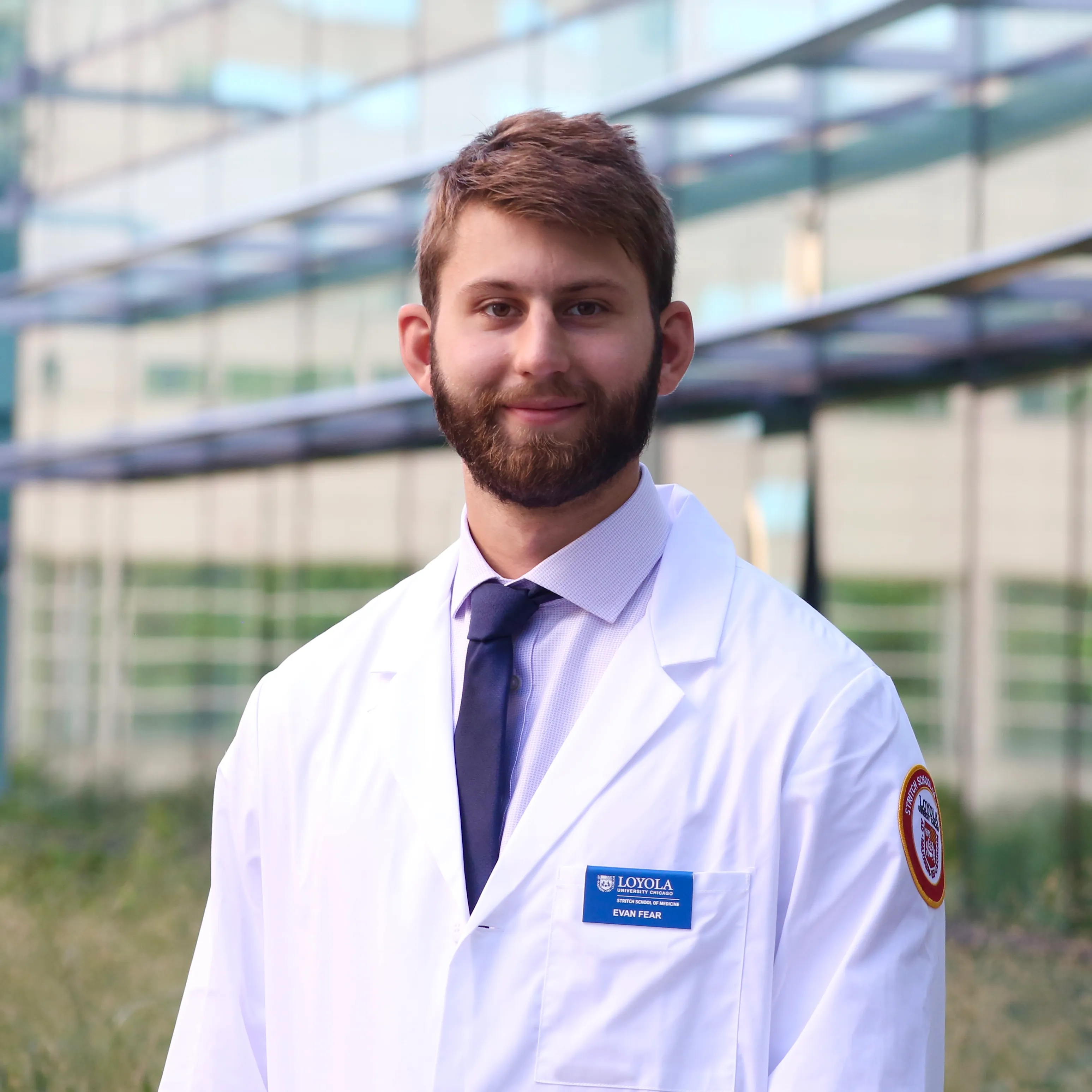 Stritch School of Medicine student, Evan Fear