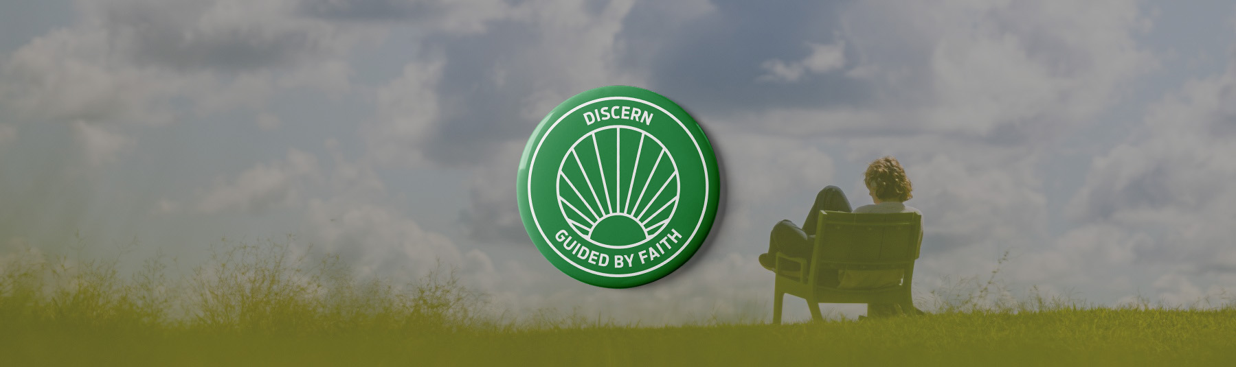 A button with an icon of a sun that reads 