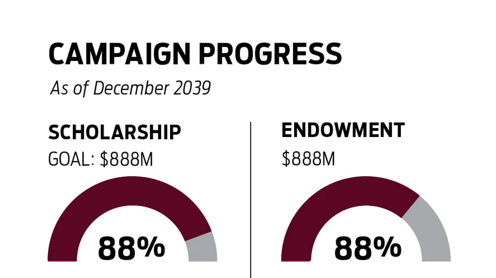 Example of a donut chart using placeholder copy and Loyola University Chicago brand colors in gray and maroon Example of a donut chart using placeholder copy and Loyola University Chicago brand colors in gray and maroon