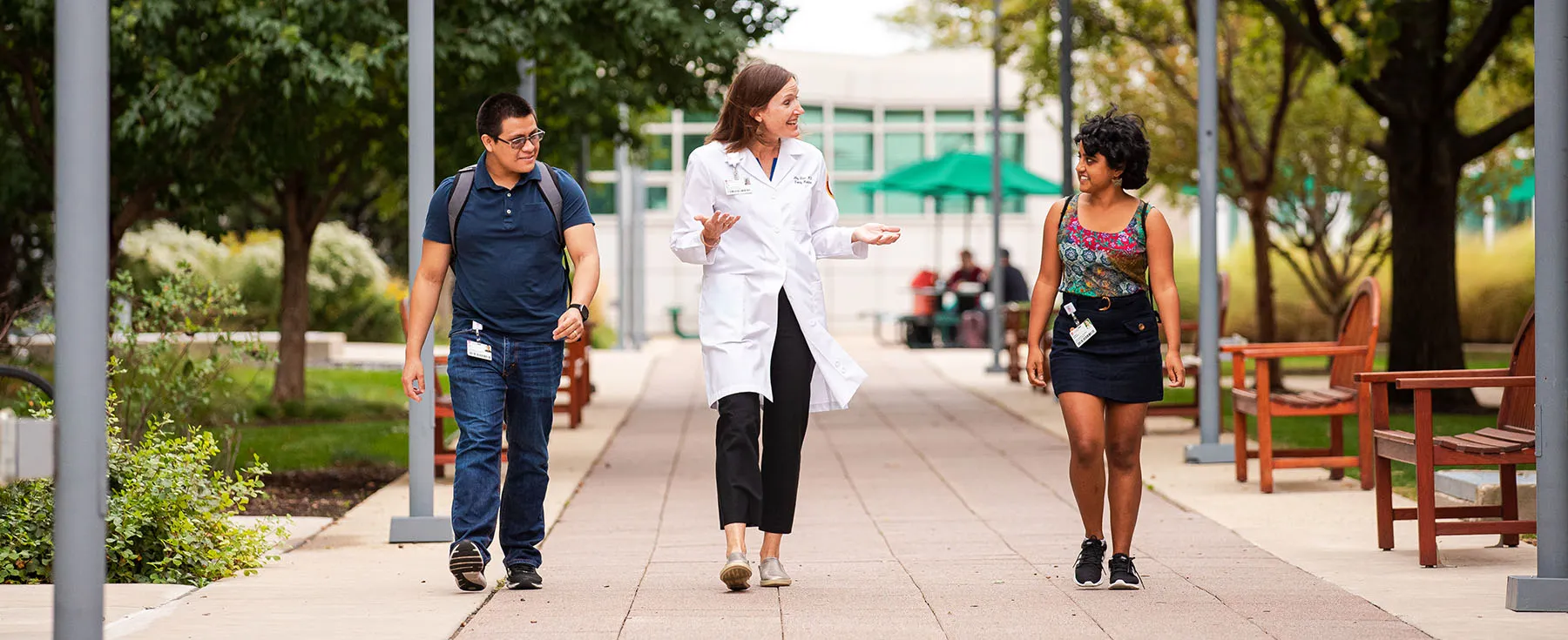 As we train the next generation of researchers and scientists, our approach is uniquely collaborative. By sharing and synthesizing data and individual knowledge, we develop breakthroughs to improve human and community health, and ultimately, decrease health disparities.