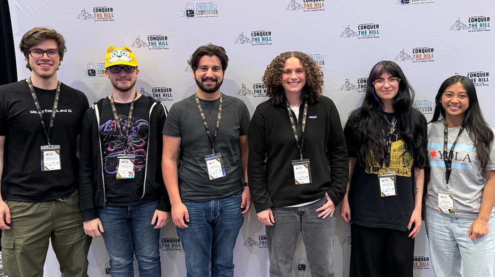 Cybersecurity students compete at CyberForce 2024
