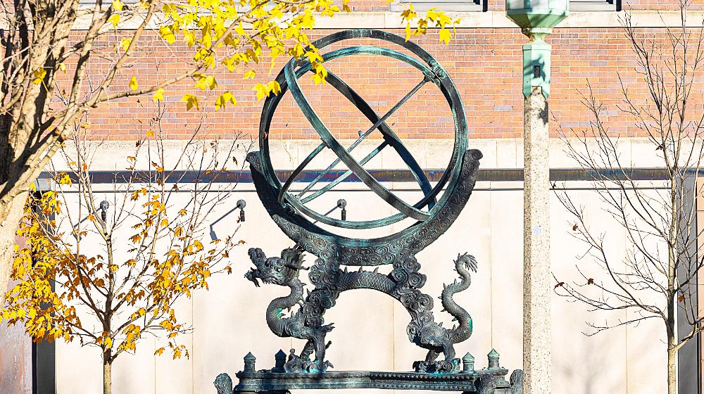 Armillary Sphere statue