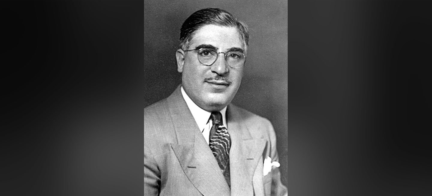Black and white portrait of Edward A. Crown. 