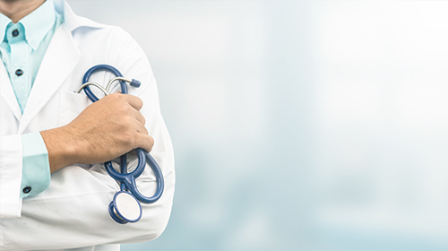 Doctor with a stethoscope