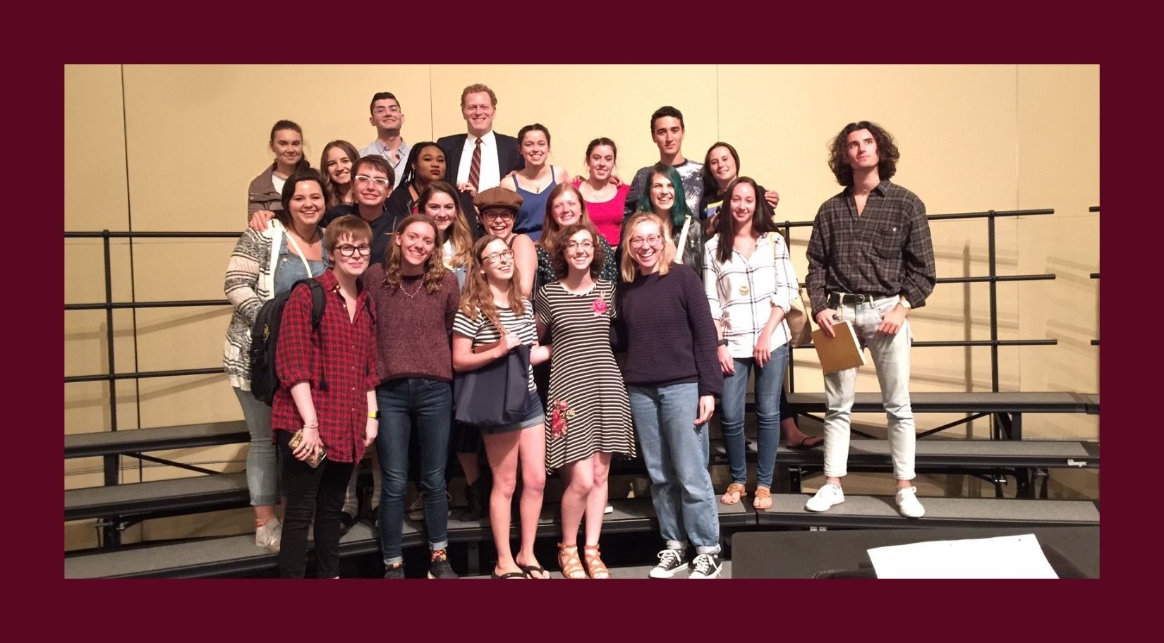 A group photo of the Arts in Society LLC. 