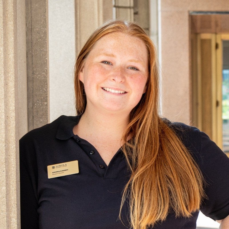 A headshot of Hanna Kinney, the Resident Director of San Francisco Hall. 